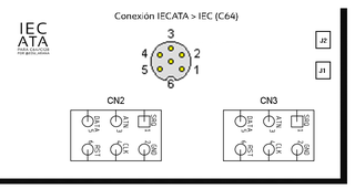 Illustration for article titled Cómo construir una controladora IECATA instalar un disco duro a una C64